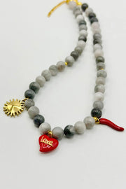 Hawk's Eye Necklace