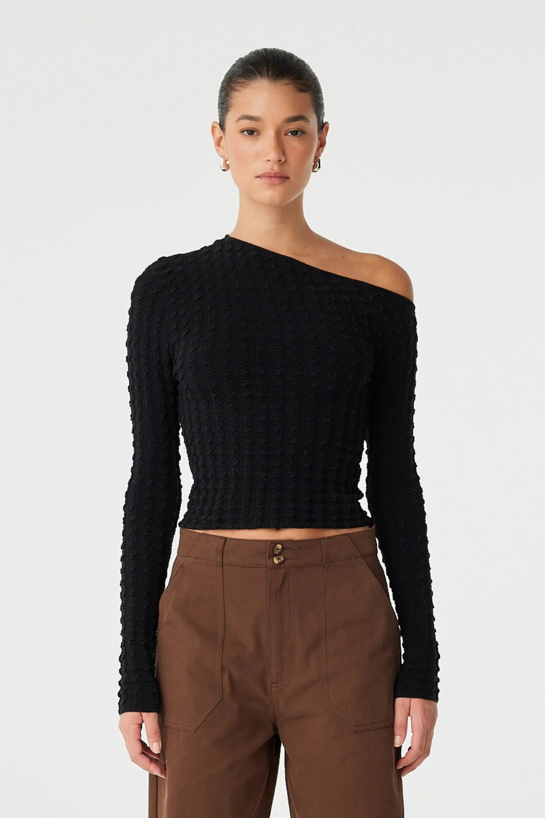 Sedona Long Sleeve Top | Black