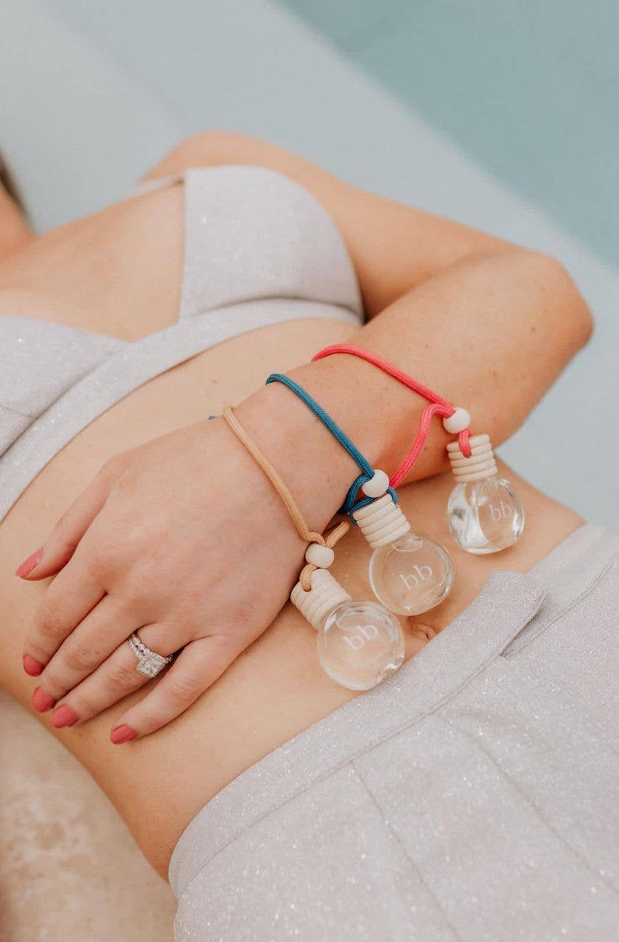 Amber + Tonka Bean - 10 ml Reusable Diffuser: Blue Tie