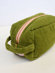 Corduroy Dopp Kit in Pistachio