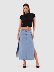 ABrand 99 Maxi Skirt Loretta | Light Blue