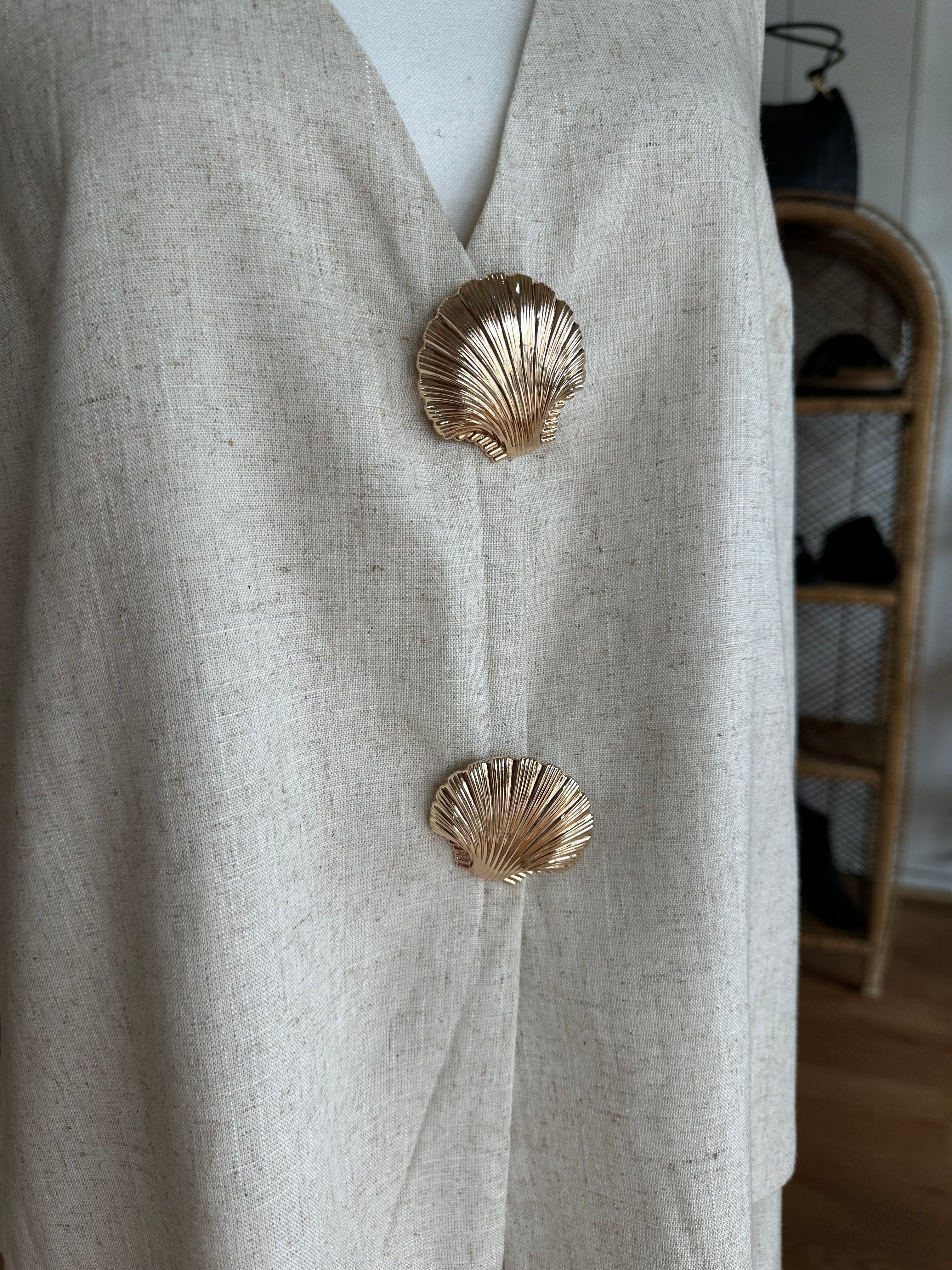 By Frankie Jada Shell Set | Oatmeal