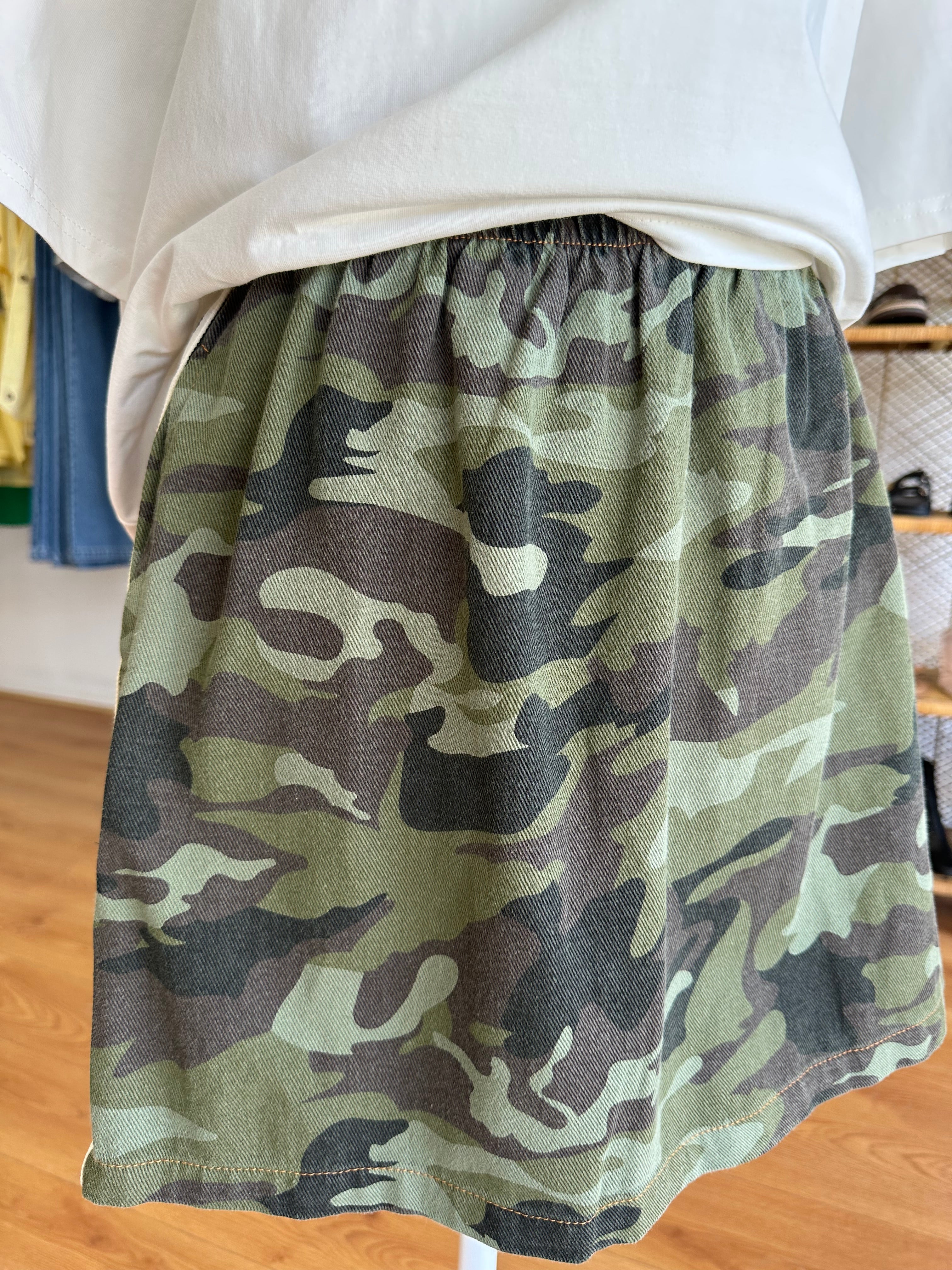 Cameo Black Heart Skirt