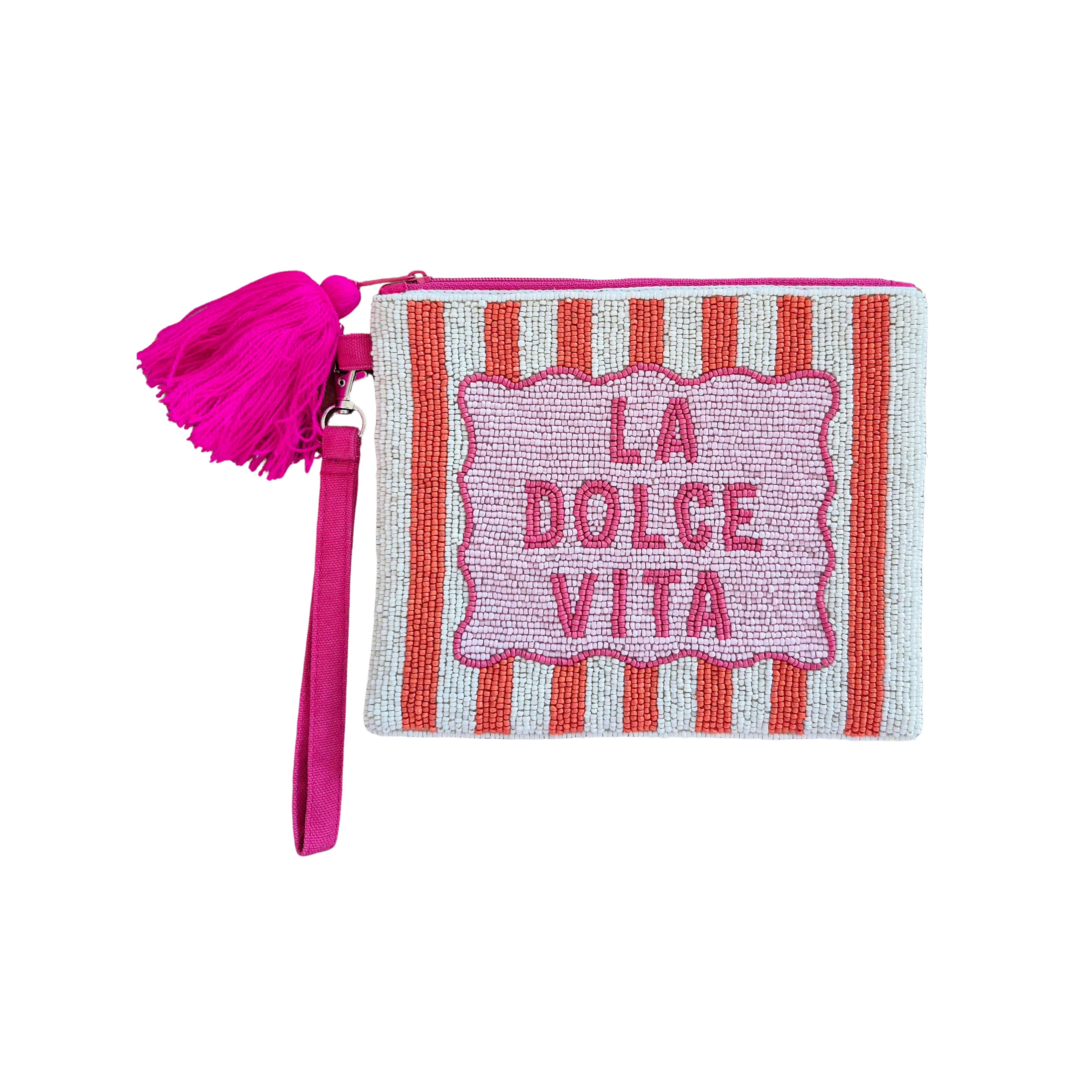 Zoda Beaded La Dolce Vita Purse