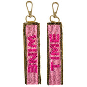 Zoda Beaded Keychain | Wine Time