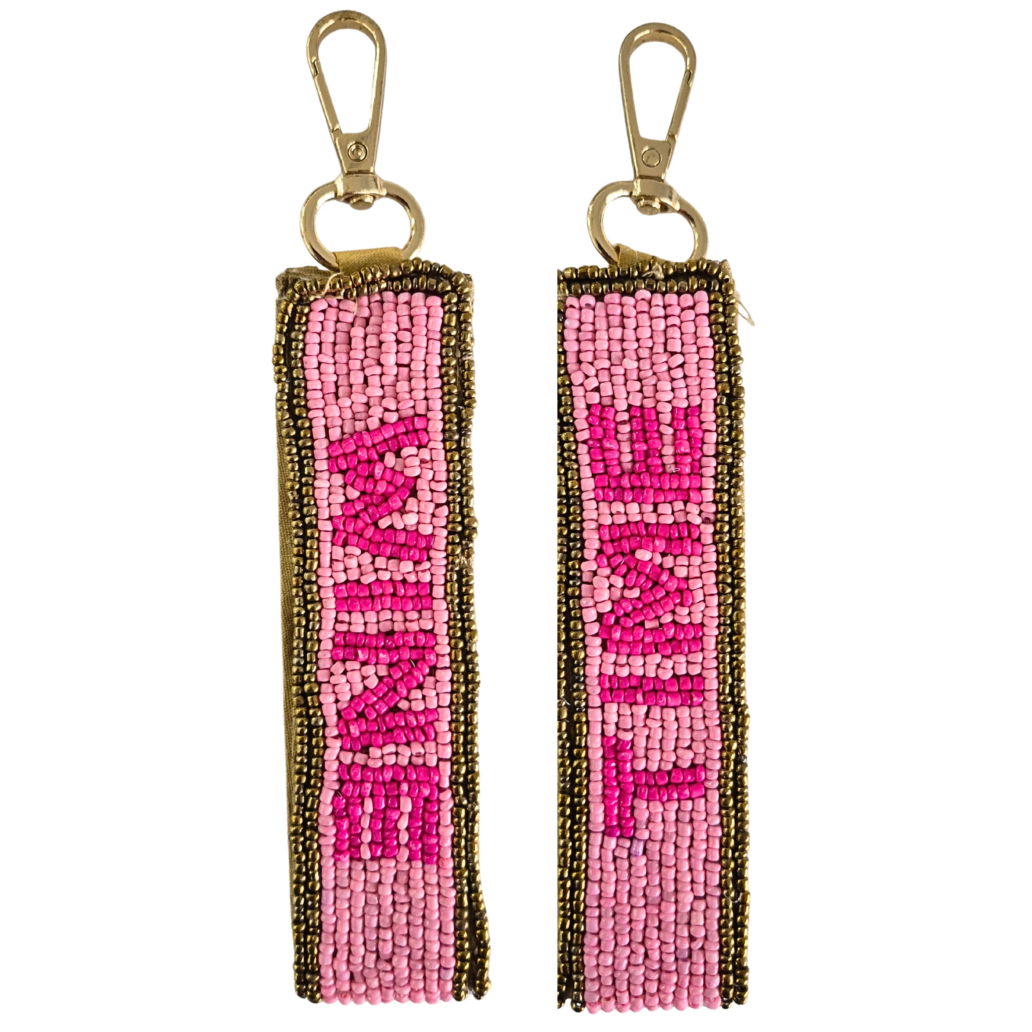 Zoda Beaded Keychain | Wine Time