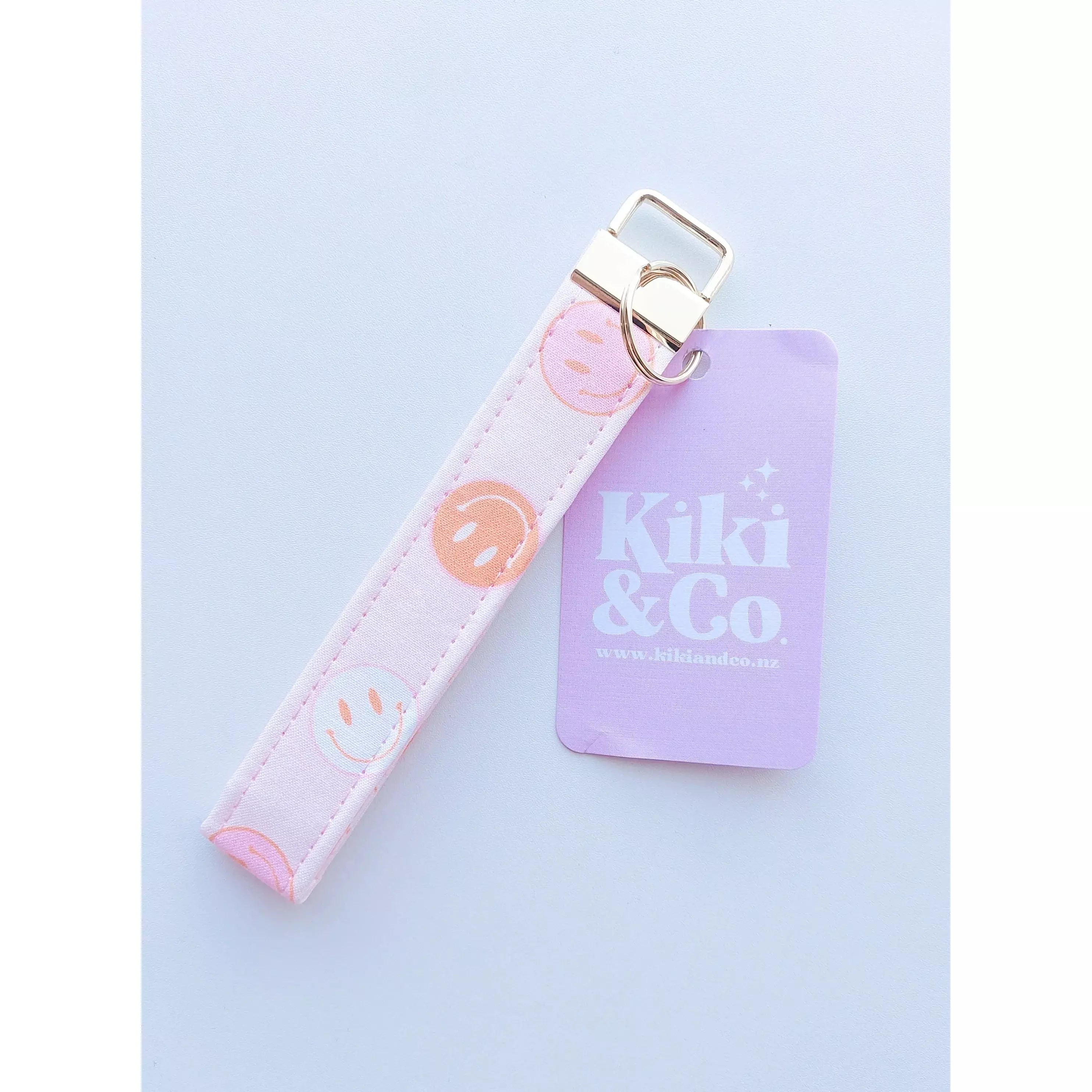 Kiki &amp; Co Keychain | Lilac Smileys