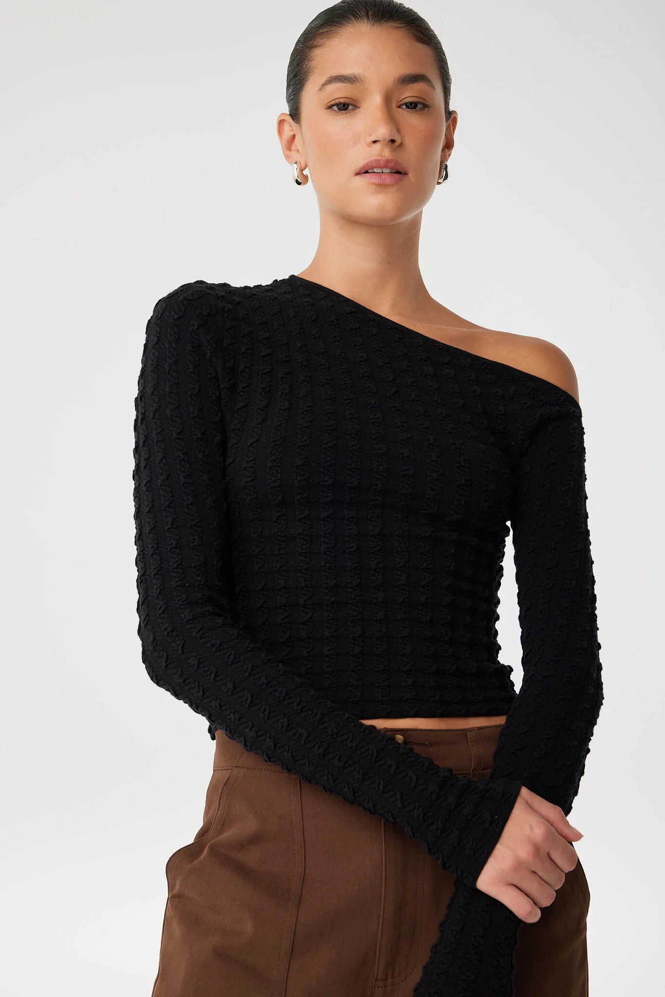 Sedona Long Sleeve Top | Black
