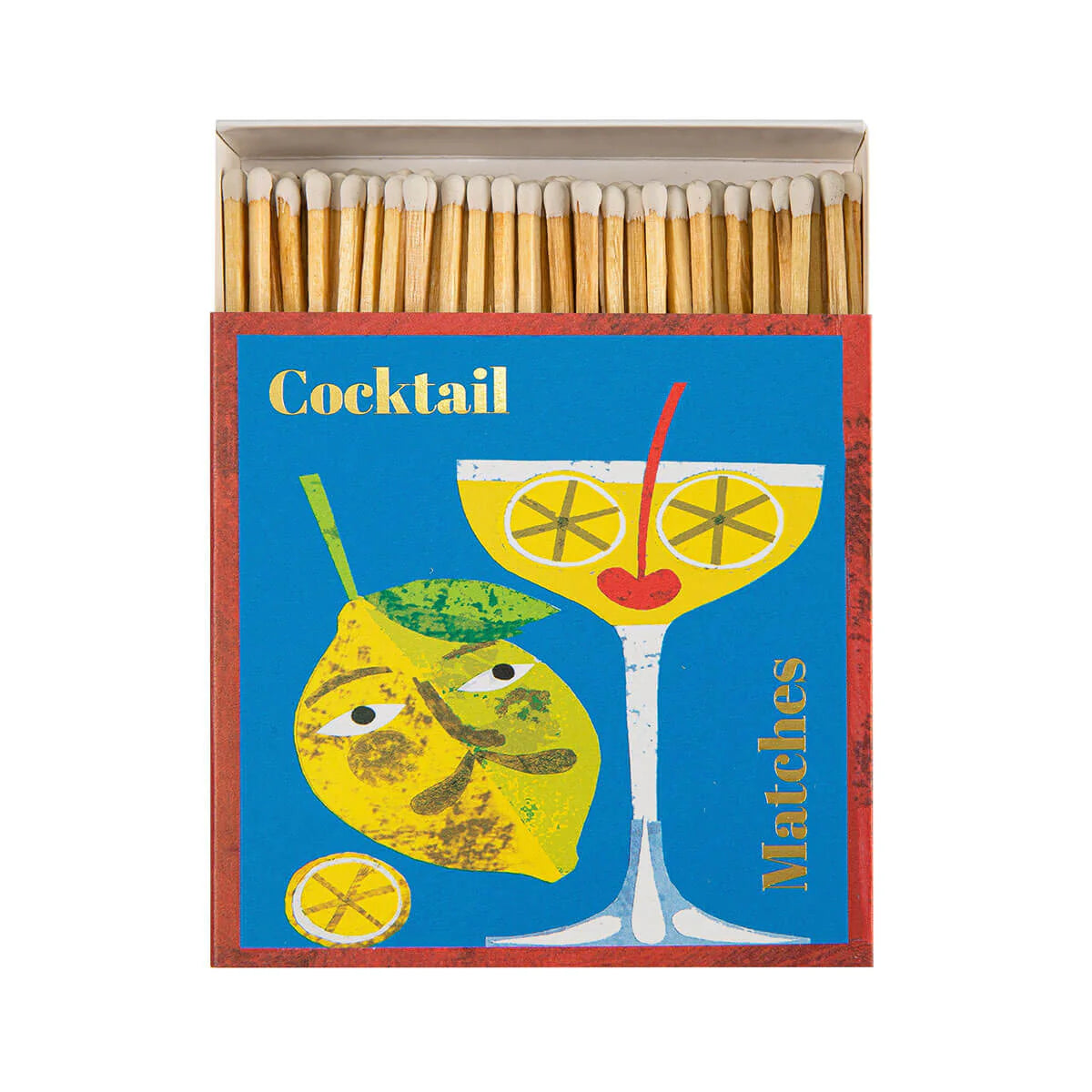 Zesty Cocktail | Square Matchbox