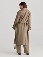 Aurora Trench Coat | Pebble