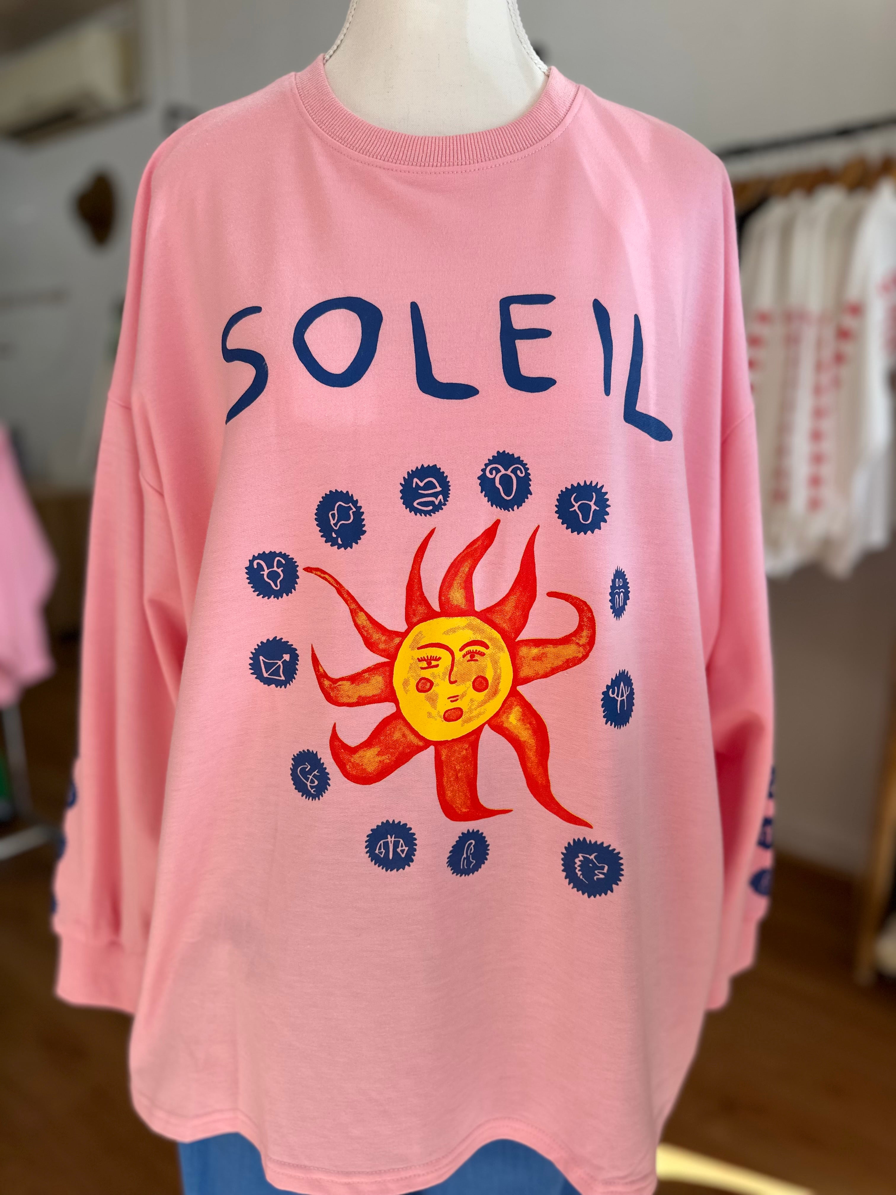 By Frankie Soleil Long Sleeve | Pink