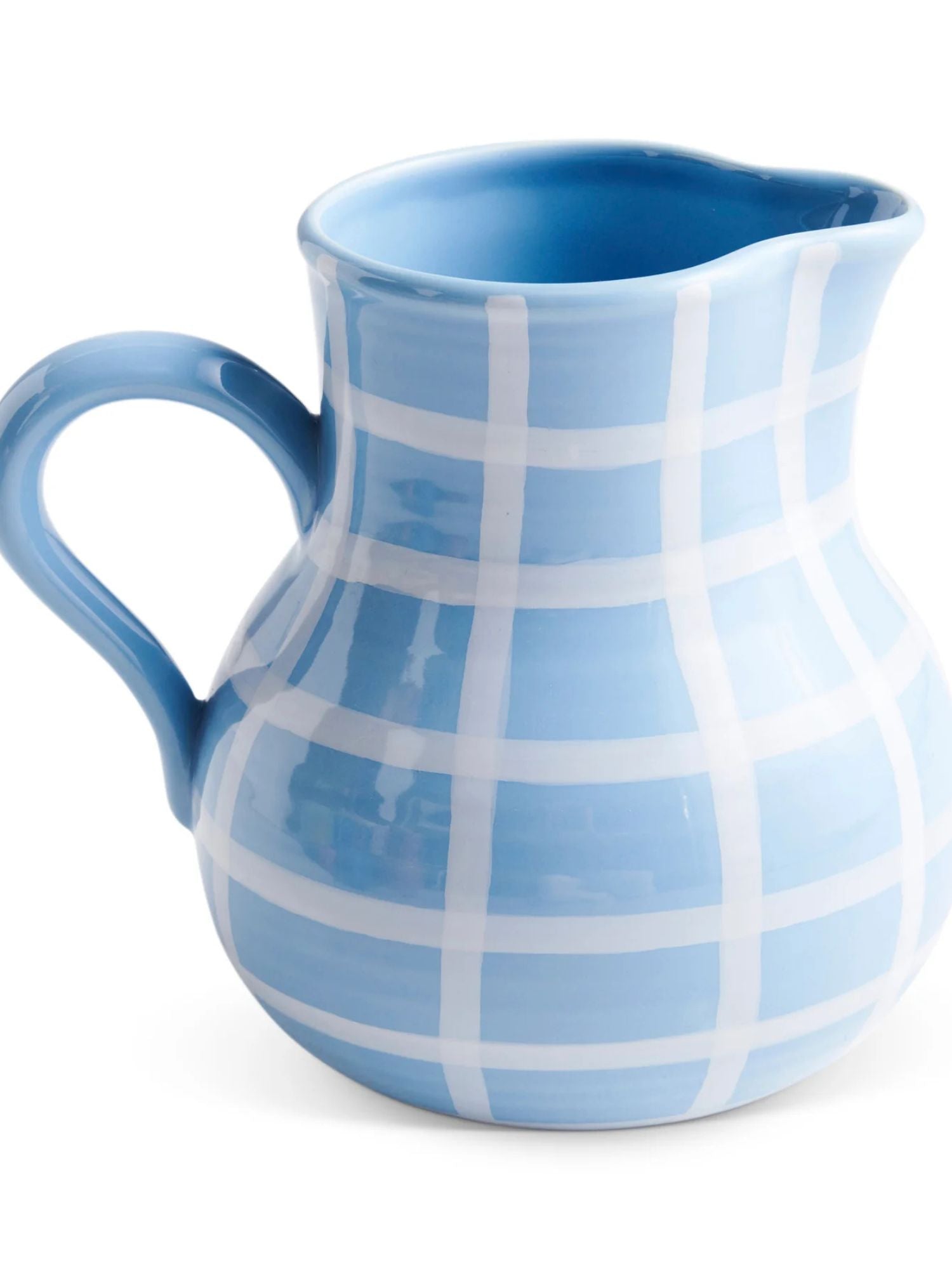 Kip & Co - Blue Bird Tartan Jug