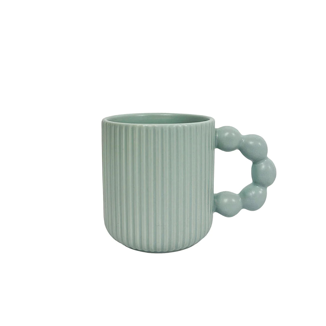 Pearl Ceramic Mugs | Blue
