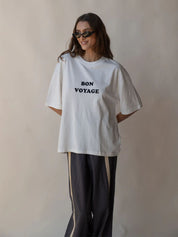 Bon Voyage Tee | Snow