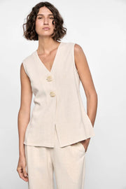 Staple The Label - Piper Tunic Vest | Natural