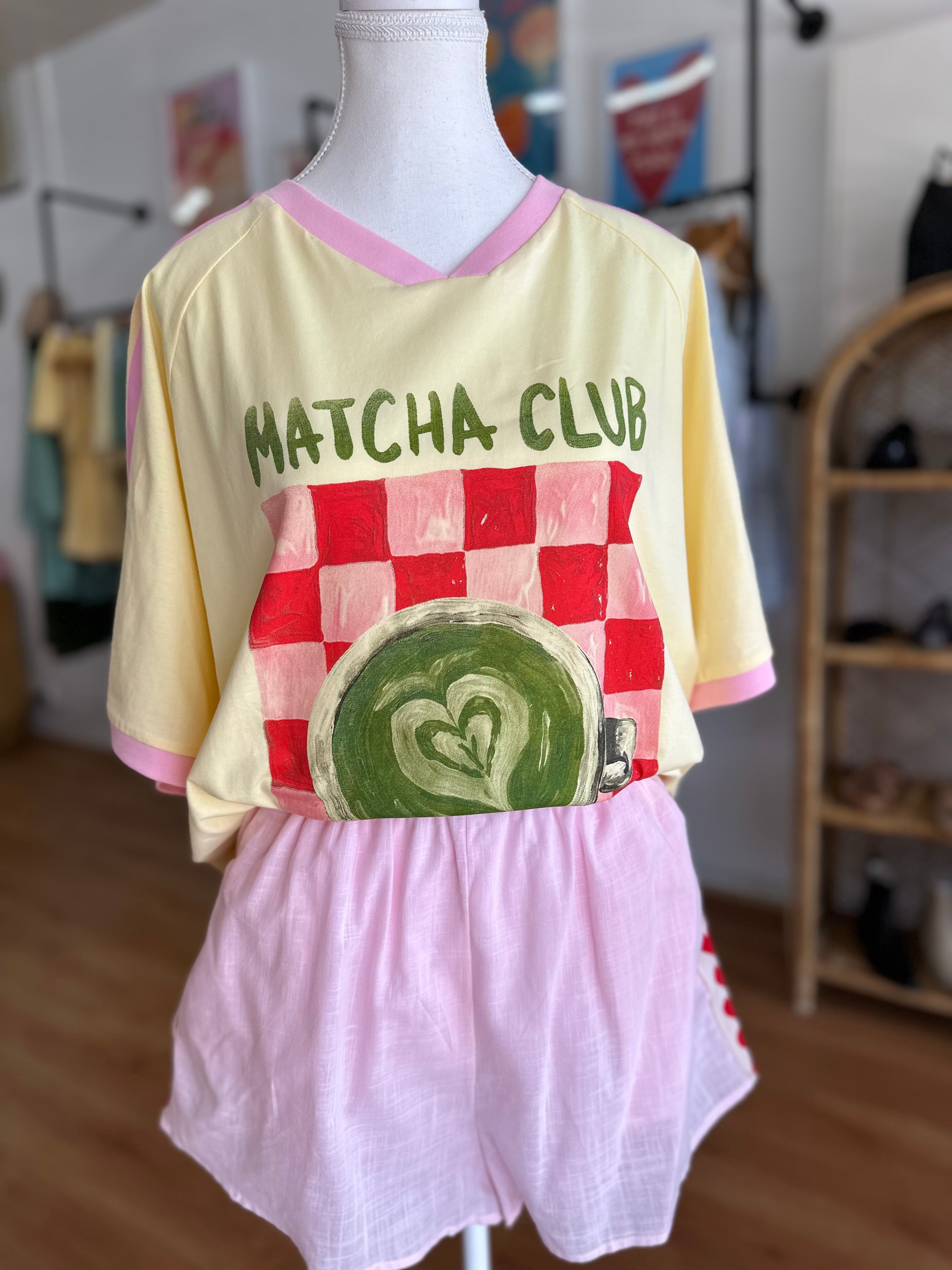 Pink Red Heart Shorts