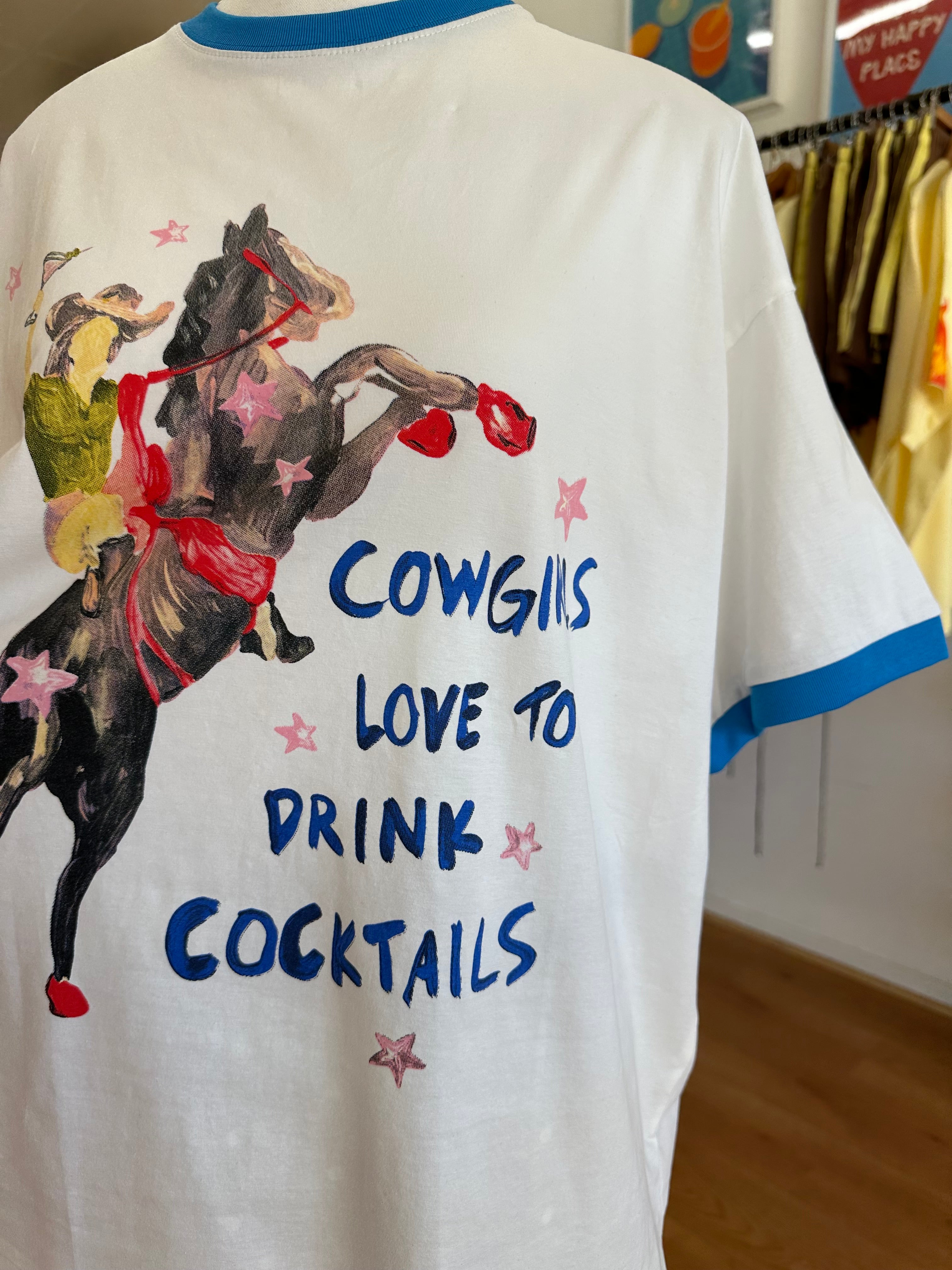 Cowgirls & Cocktails Tee