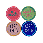 Beaded Coasters Set of 4 - Ciao Bella