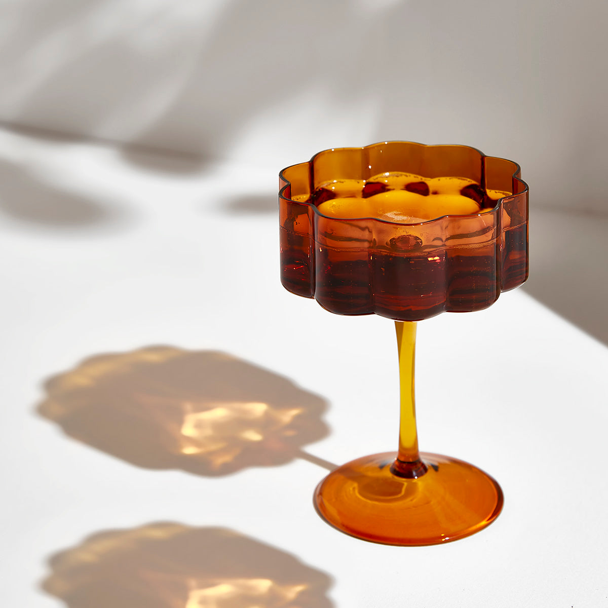 Fazeek Wave Coupe Set Of 2 | Amber