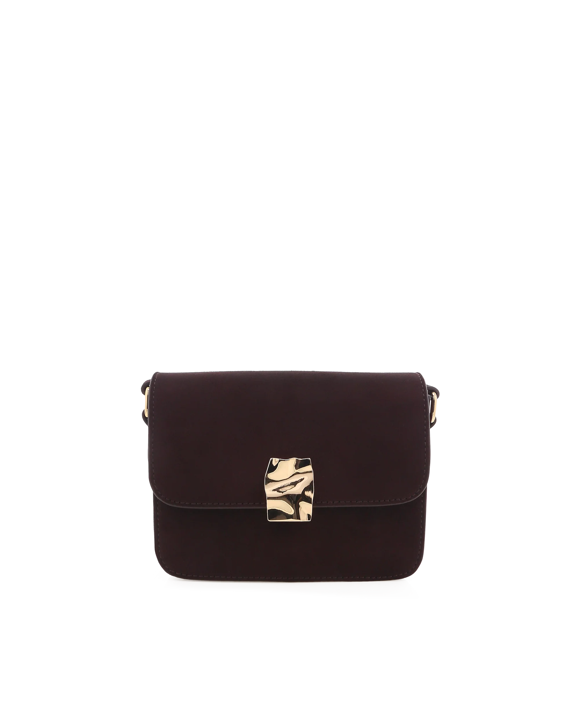 Chelsea Crossbody Bag | Chocolate Suede