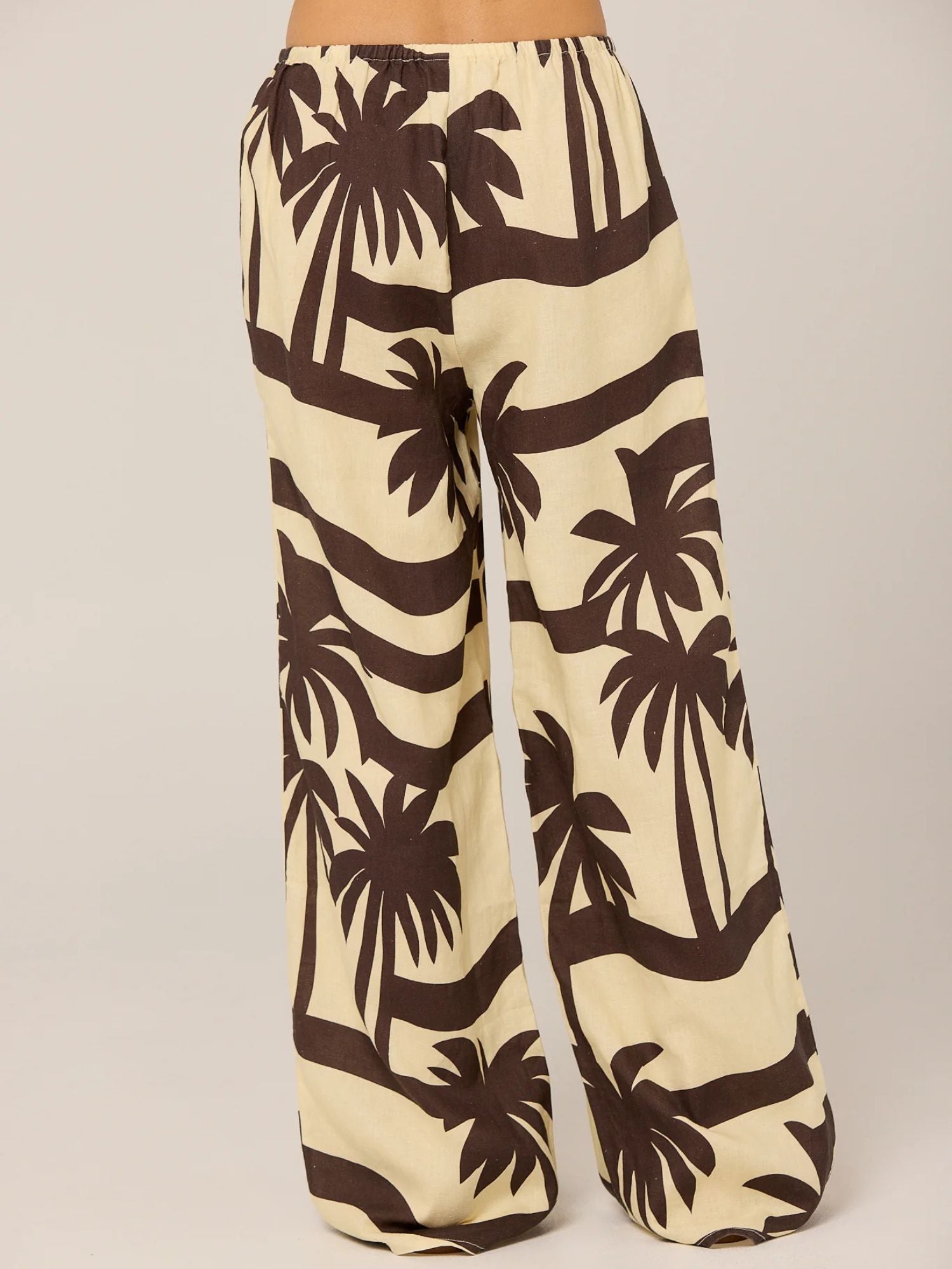 Pippa Ridley Catalina Pant | Cocoa Palma Print