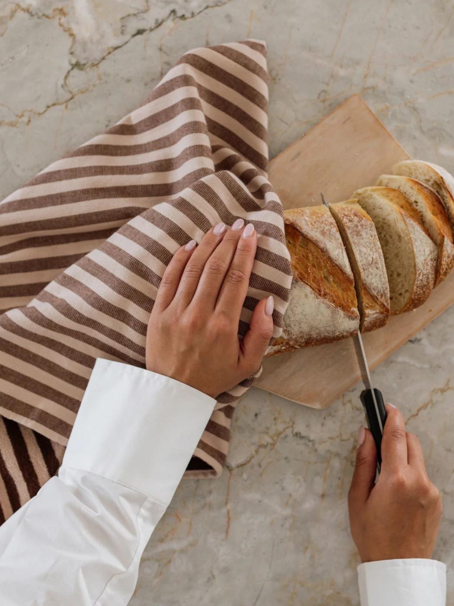 Between The Lines Tea Towel | Choc Malt