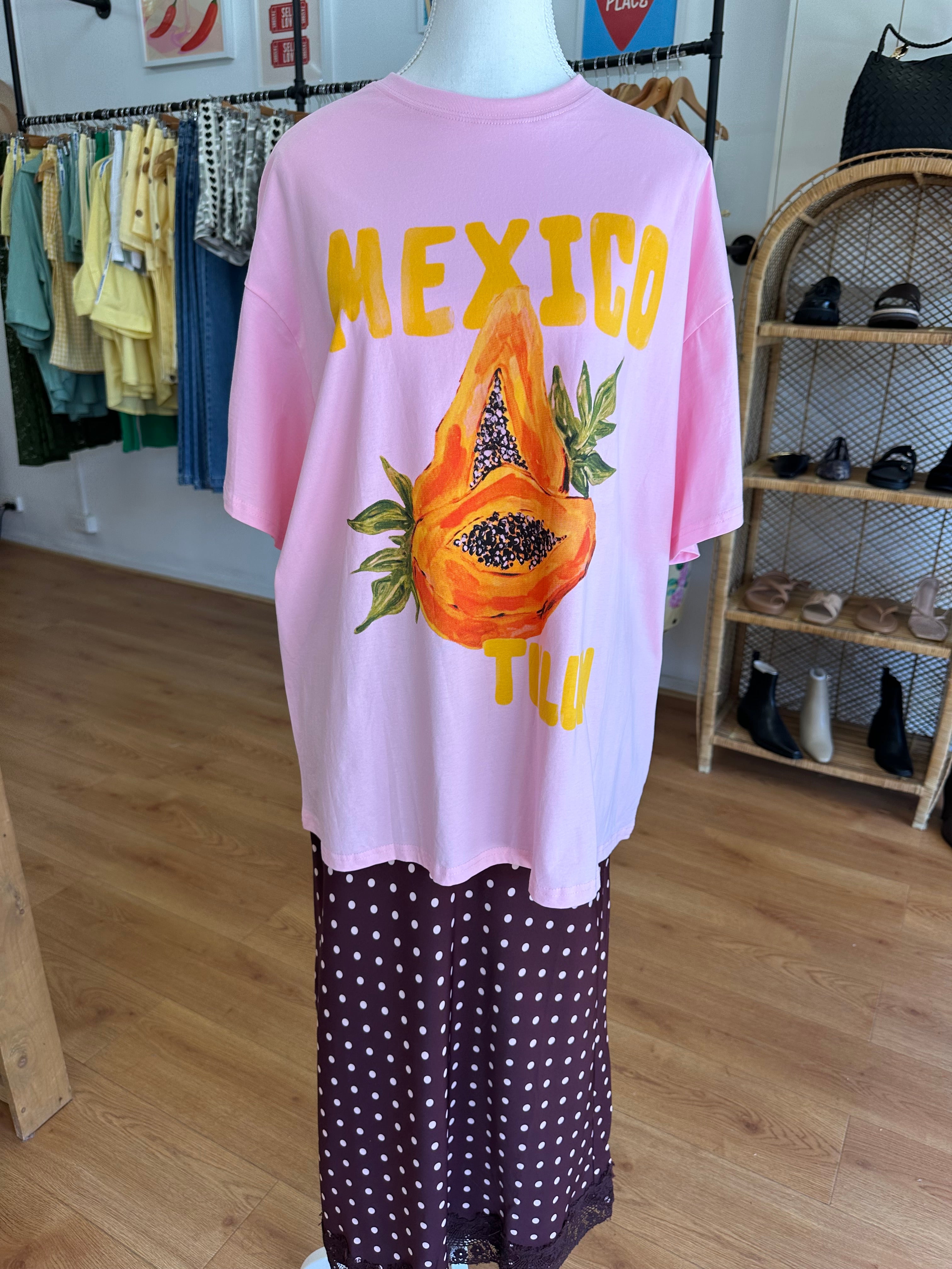 Pink Mexico Tee