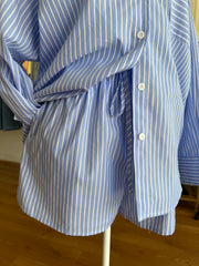 Blue Stripe Short