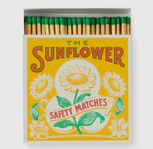The Sunflower | Square Matchbox