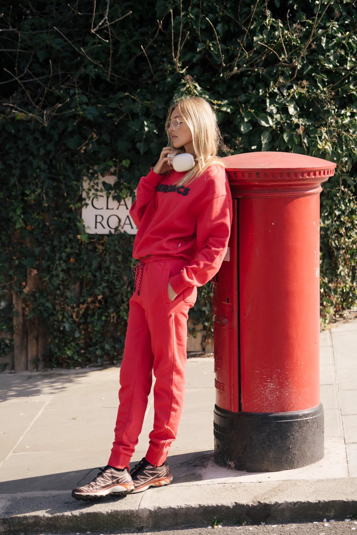 Aerobics Trackpant | Tulip Red