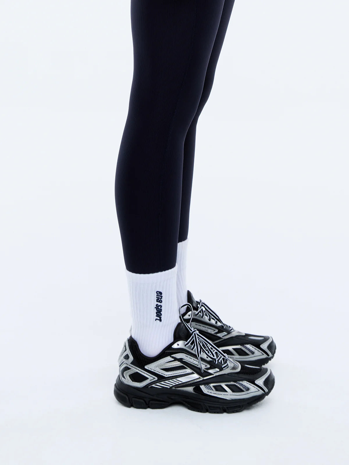 Ena Sports Socks | White