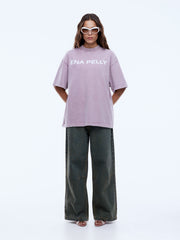 Chloe Oversized Tee | Vintage Rose
