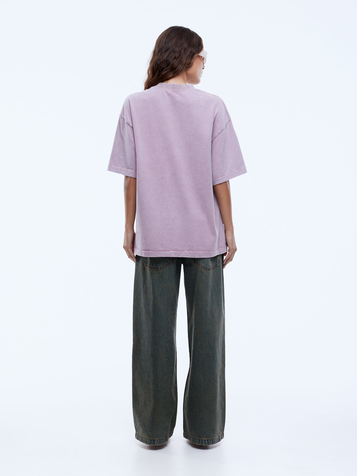 Chloe Oversized Tee | Vintage Rose