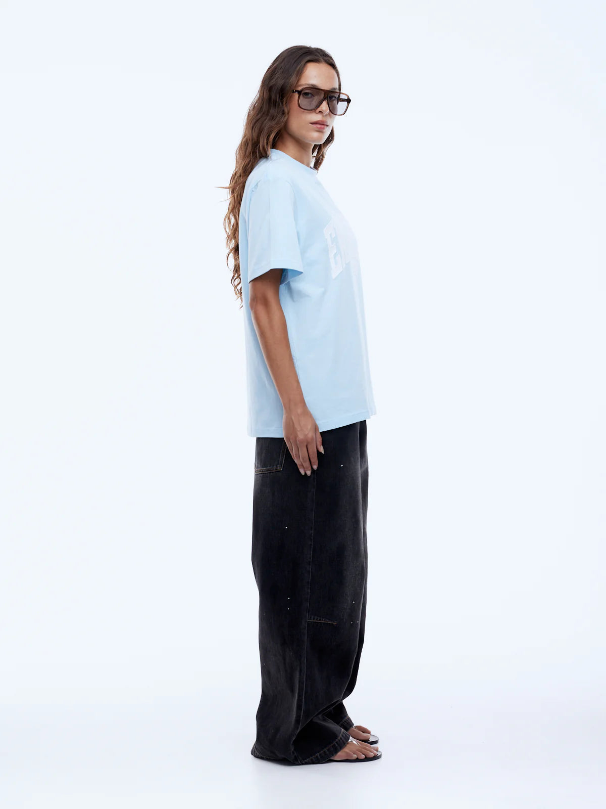 Collegiate Tee |  Light Blue