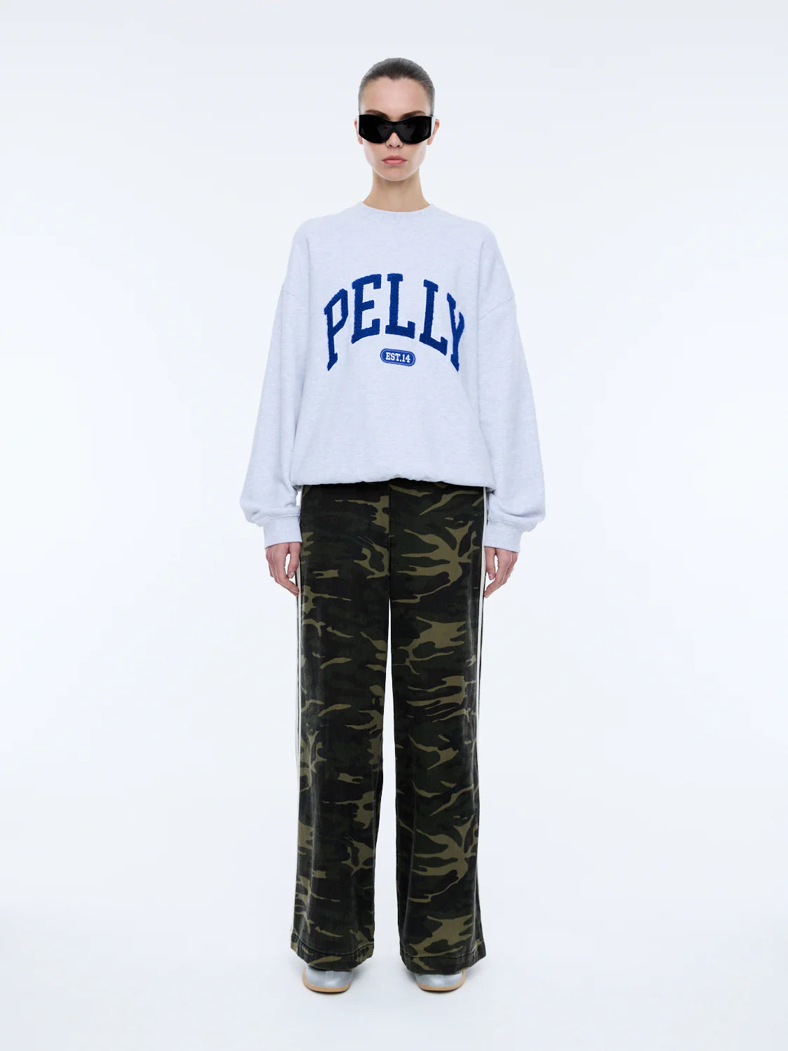 Anniversary Sweatshirt | White Marle