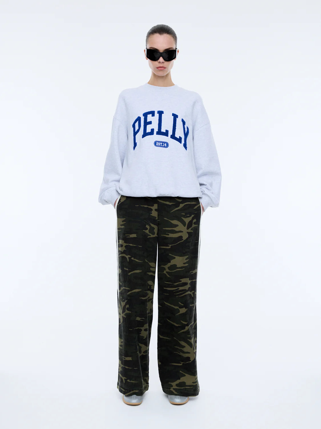Anniversary Sweatshirt | White Marle