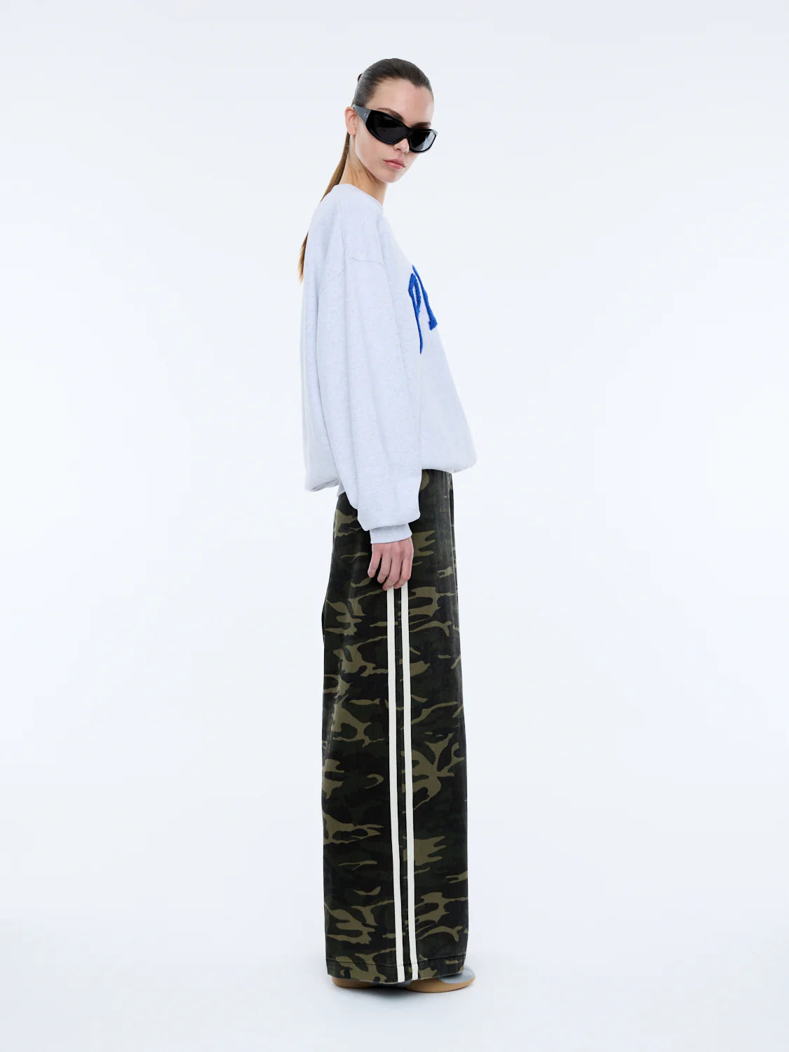 Anniversary Sweatshirt | White Marle