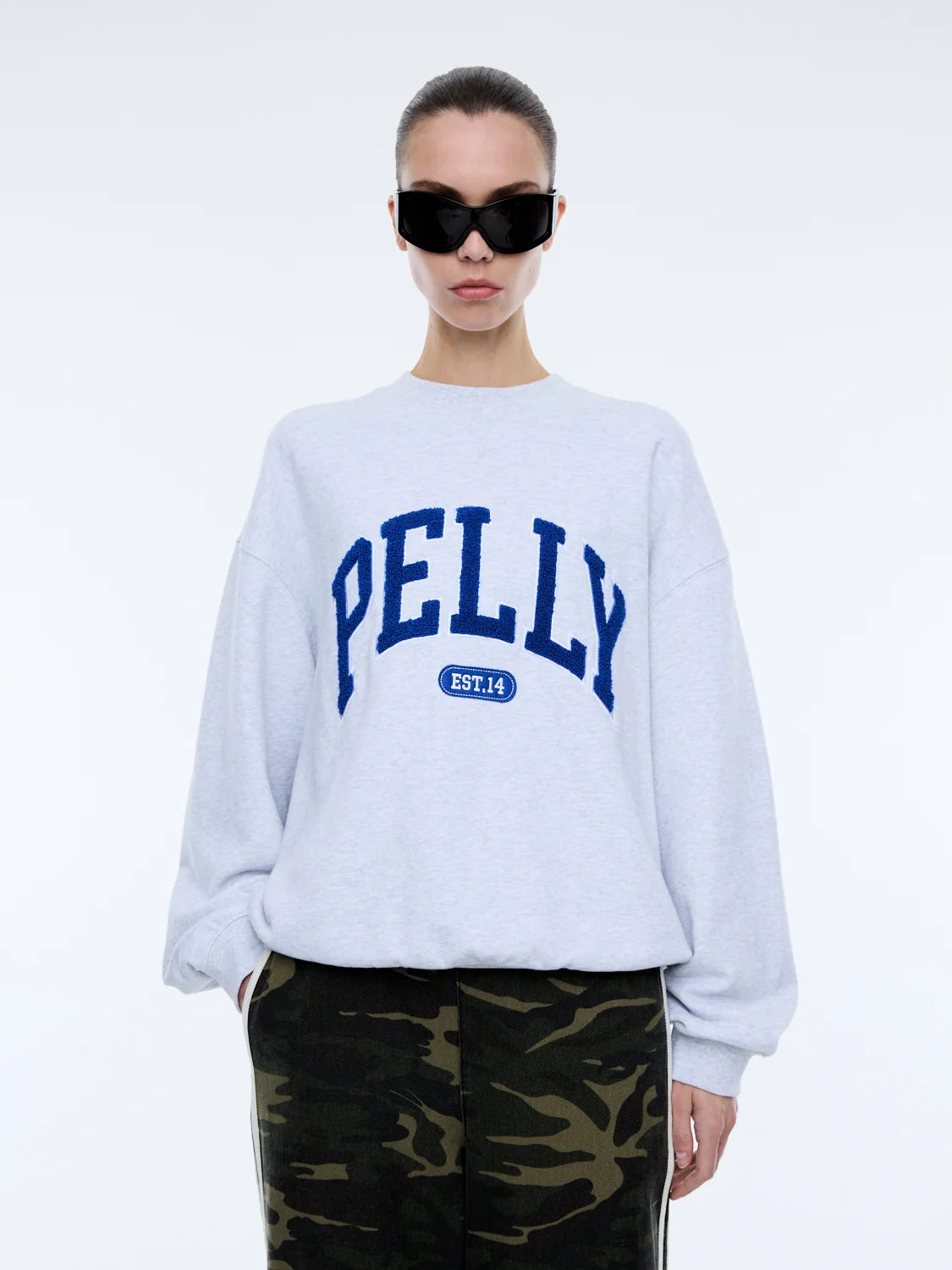 Anniversary Sweatshirt | White Marle