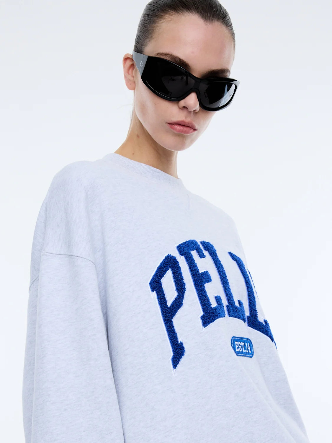 Anniversary Sweatshirt | White Marle