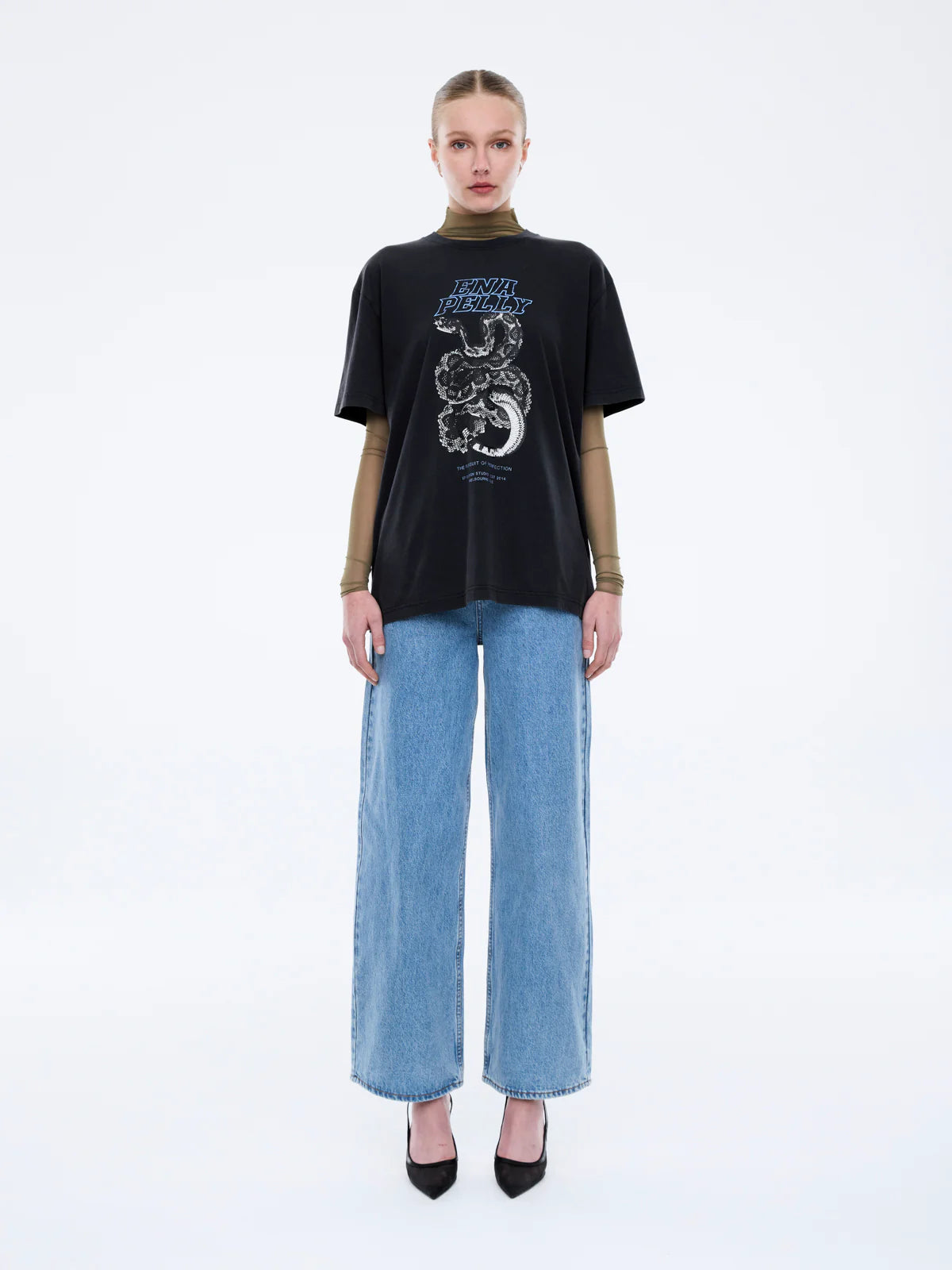 Jessie Oversized Tee | Python