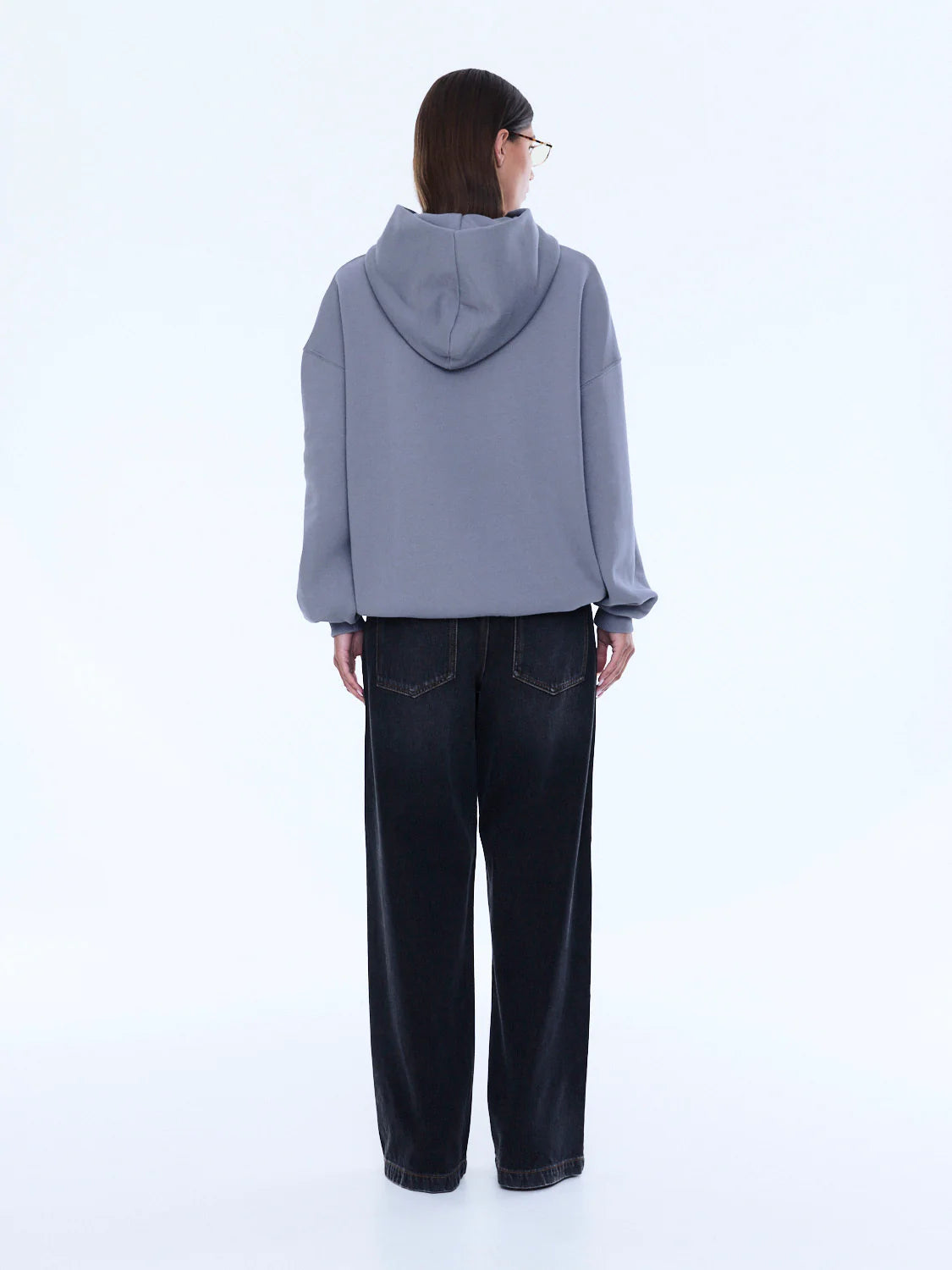 Cassie Oversized Hoodie | Washed Grey