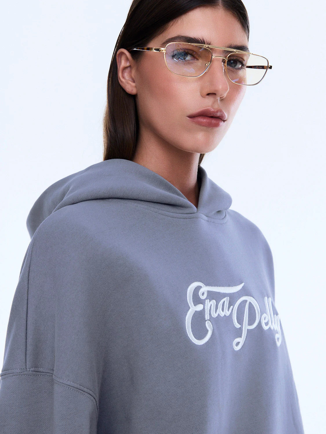 Cassie Oversized Hoodie | Washed Grey