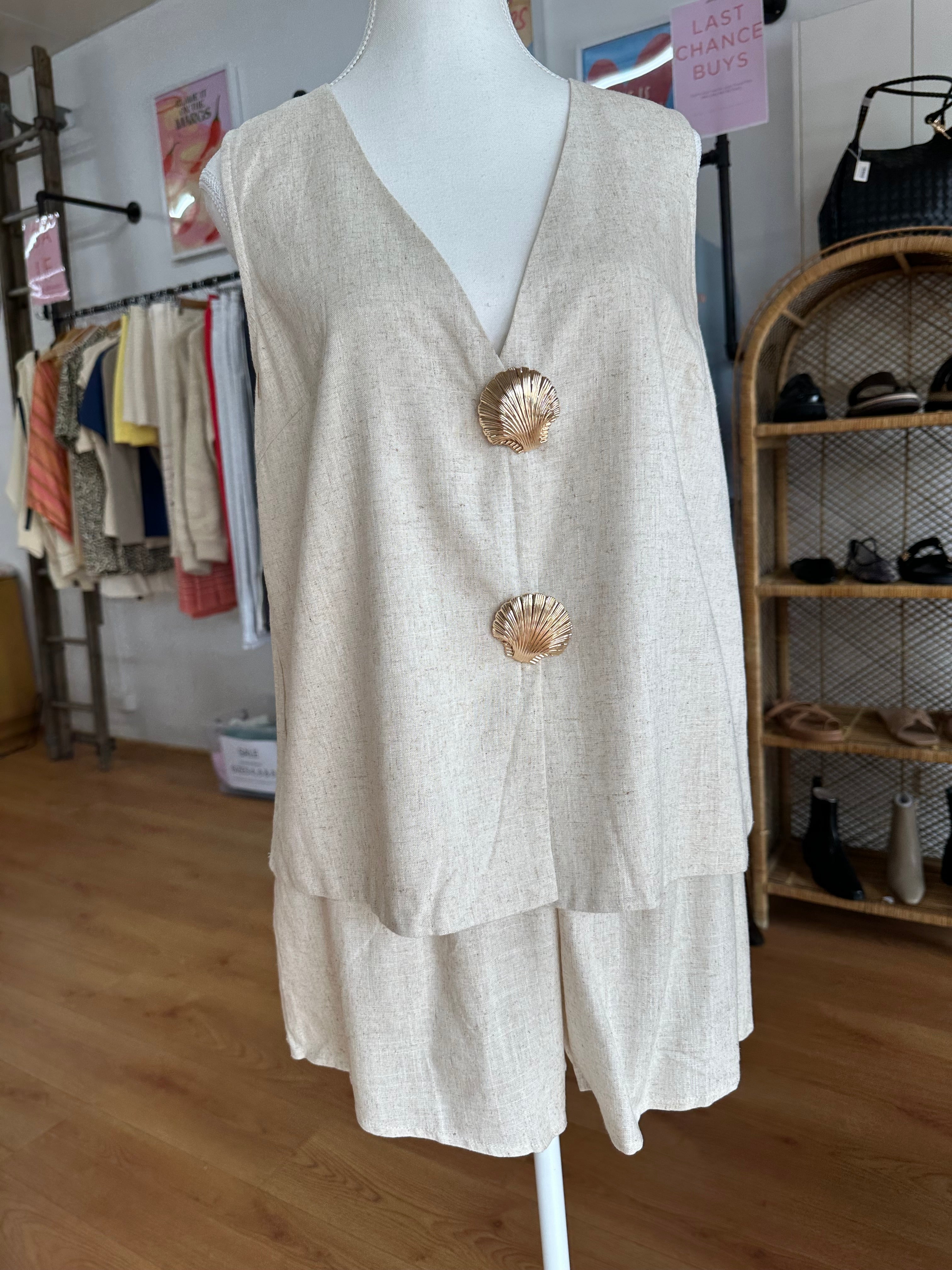 By Frankie Jada Shell Set | Oatmeal