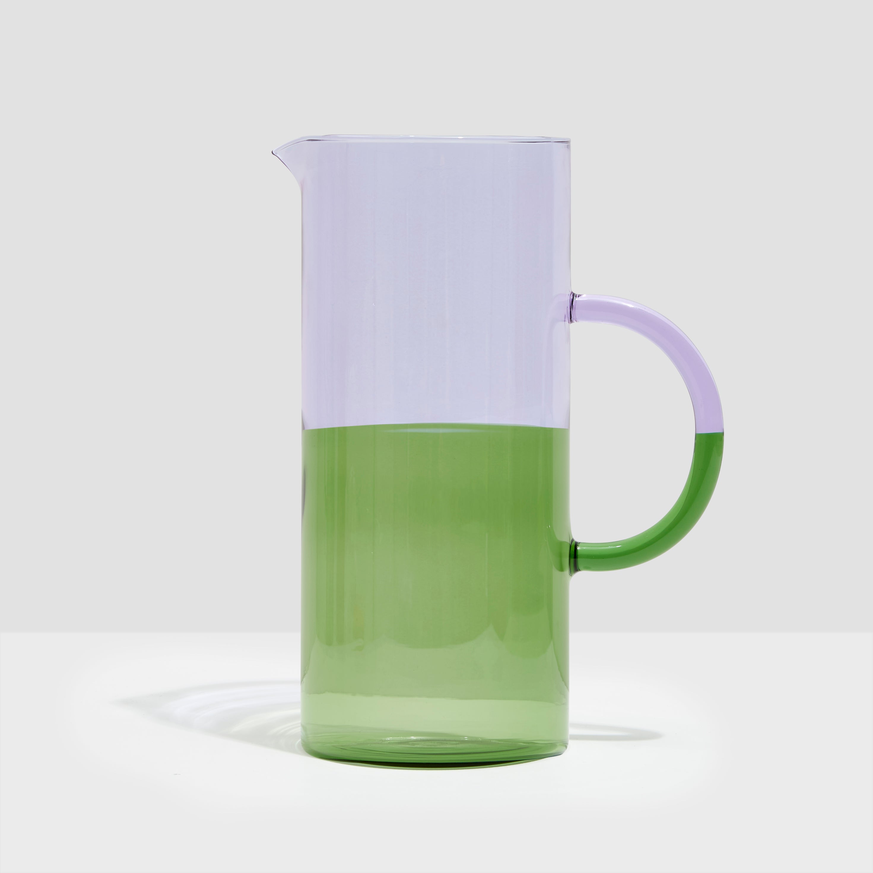 Two Tone Pitcher | Lilac &amp; Green