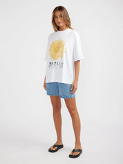 Ena Pelly - Flora Tee | White