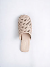 Fox Slip On | Cream Leather