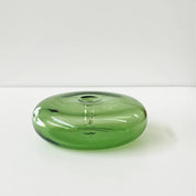 Glass Vessel Incense Holder | Green