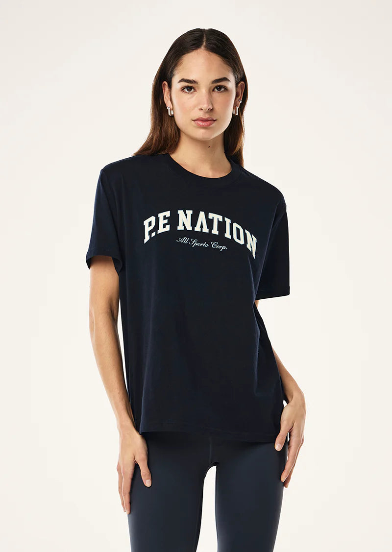 Heritage Tee | Dark Sapphire