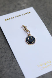 Grace & James Smiley Face Charm
