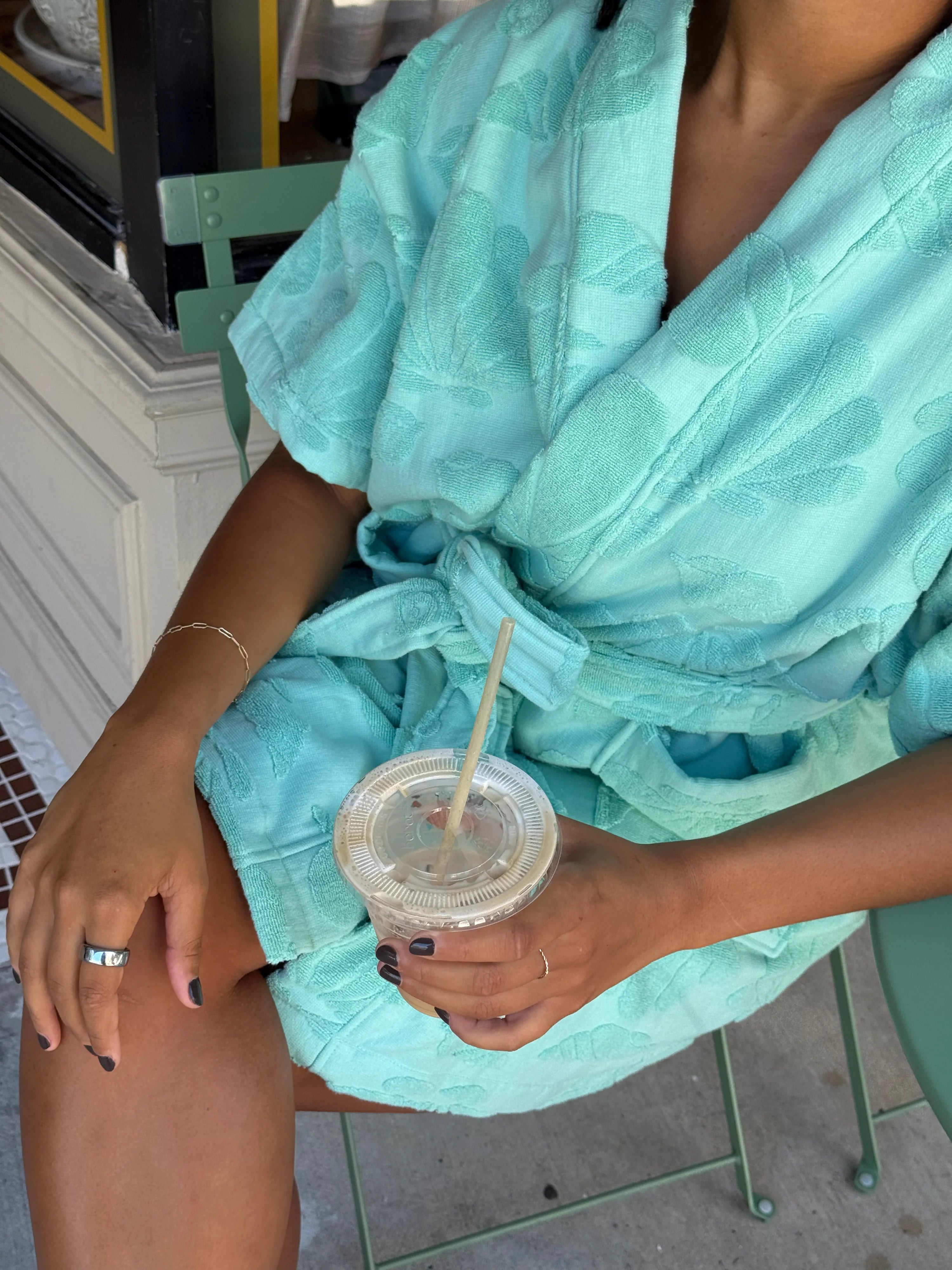 Mint Cotton Beach & Bathrobe